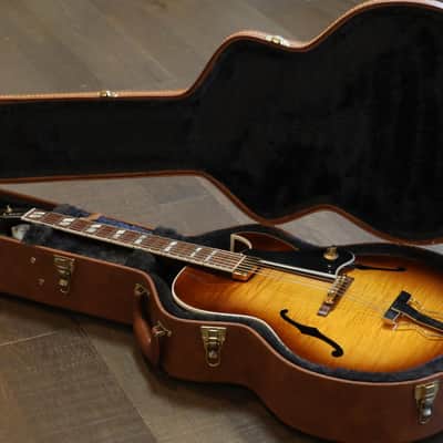 2005 Gibson ES-165 Herb Ellis Signature Archtop Guitar Figured Sunburst + OHSC image 21