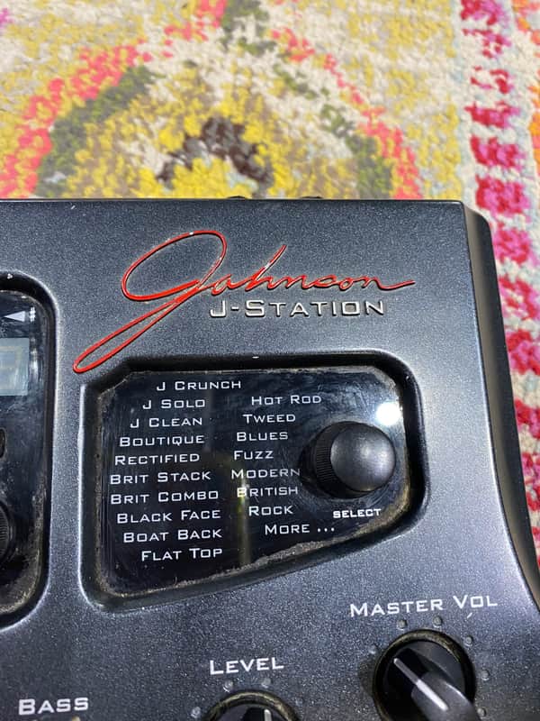 Johnson J-Station W/J8 Foot Controller Black | Reverb