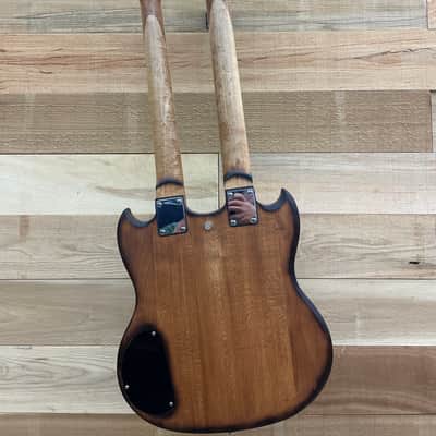 Custom Double Neck SG Style Natural image 7