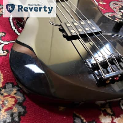 GrassRoots by ESP G-VP-46B Viper Bass 4-String Black SG-Style w/ Soft Case image 5