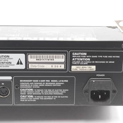 Behringer Bass V-AMP PRO Virtual Bass Amp Modeling Rackmount image 4