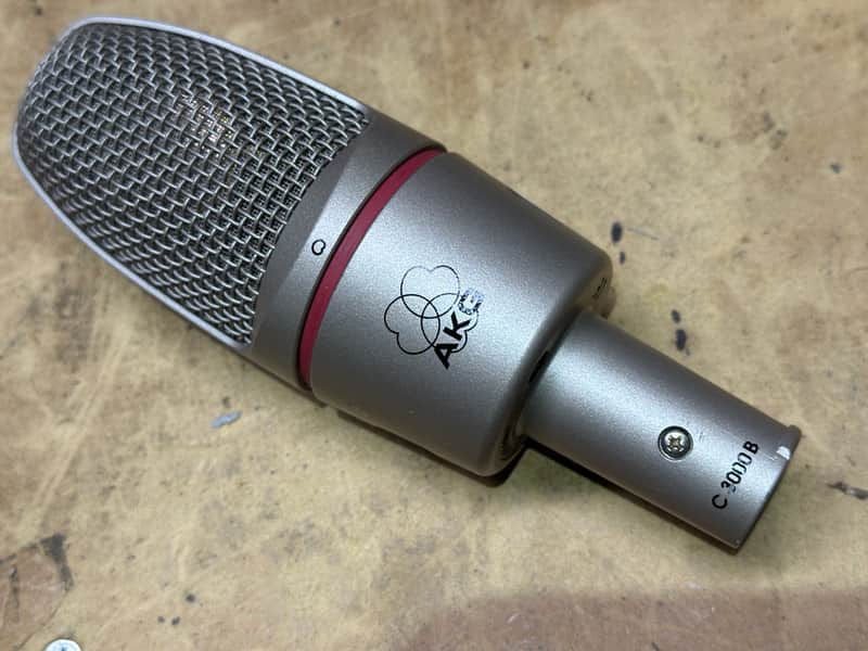 AKG C3000B Cardioid Condenser Microphone - NICE! image 1