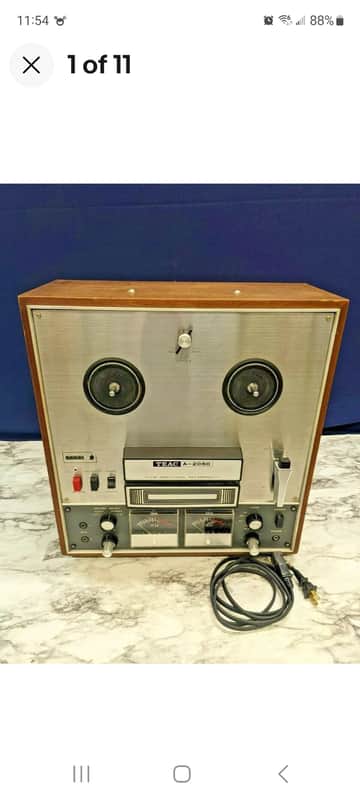 TEAC A-2050 70s - Wood/metal image 1