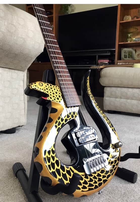 Glen Burton Serpent (Snake) Guitar - Extremely rare! image 1