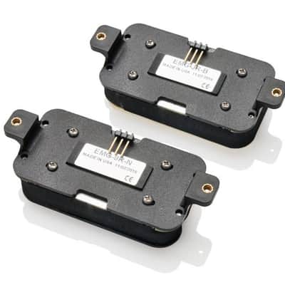 EMG Jim Root JR Daemonum Black Active Humbucker Set Standard Spaced Short Shaft Pots (3 STRING SETS) image 2