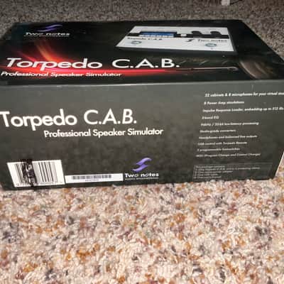 Two Notes Torpedo C.A.B. Speaker Simulator Pedal 2010s - White/Black image 4