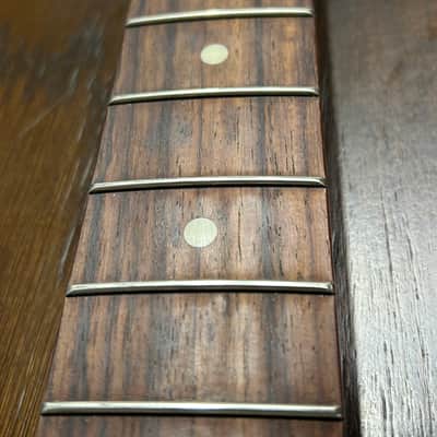 Allparts Relic Strat Neck w/aged tuners image 4