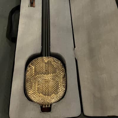 Mongolian Shanz/Shadruga (like Sanxian/Shamisen) – Fretless Folk Banjo image 8
