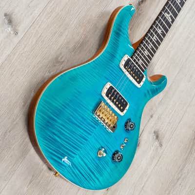 PRS Paul Reed Smith Custom 24-08 10-Top Guitar, TCI Pickups, Wing Tuners, Carroll Blue 2024 image 2