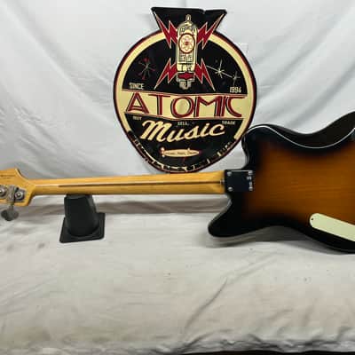 Fender Pawn Shop Reverse Jaguar 4-String Electric Bass MIM - Made in Mexico - 2-Color Sunburst image 8
