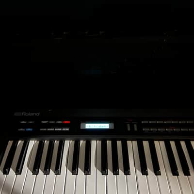 Roland Alpha Juno-1 49-Key Programmable Polyphonic Synthesizer 1985 - 1988 - Black image 14