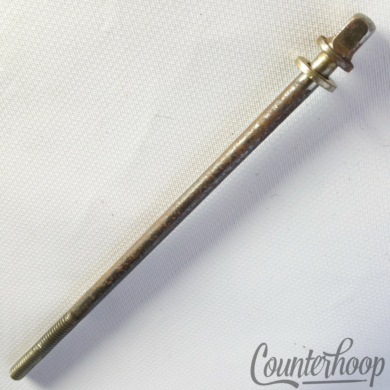 Ludwig/Leedy 5" Tension T-Rod Snare/Tom Drum Nickel Plating Vintage 40s-50s USA — main photograph