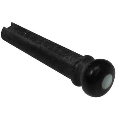 Pick Boy Ebony Acoustic Guitar Bridge Pin Set With Extractor image 2
