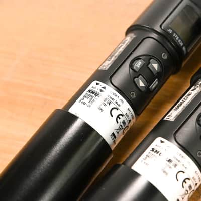 Shure UR4D+ Dual Wireless Receiver with UR2/BETA58A Mic Pair - J5 Band CG01Z1J image 22