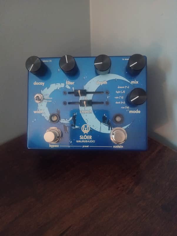 Walrus Audio Slöer Stereo Multi-Texture Reverb Limited Edition - Onyx Series 2023 - Onyx image 1