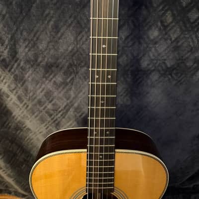 Martin OM-28E Acoustic Electric Guitar 2023 - Aging Toner Natural image 16
