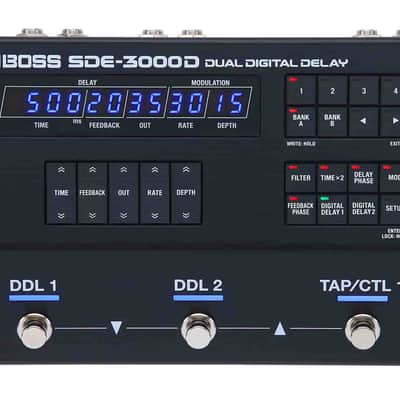 Open Box: Boss SDE-3000D Dual Digital Delay Effect Pedal image 8