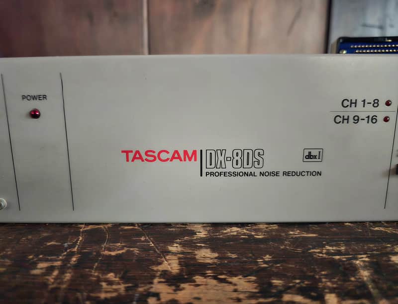 TASCAM DX-8DS 8-Channel Professional dbx Type I Noise Reduction Unit TEAC image 1