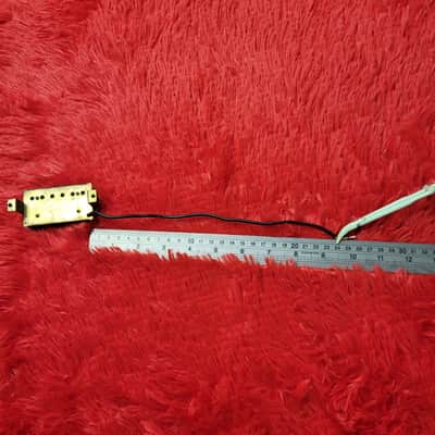 Unknown Brand Super Distortion Clone Humbucker - Possibly 1980's - 2000's - Double Black Bobbins - Single Humbucker image 9