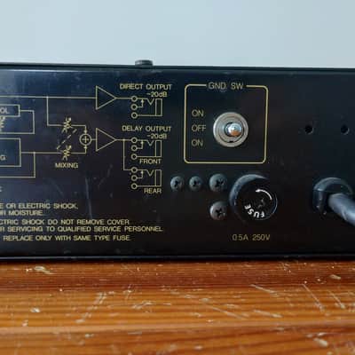 Yamaha E1010 : Analog Delay / Chorus / Vibrato / Flange imagen 7