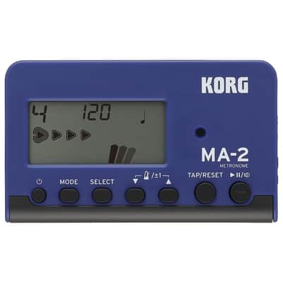 Korg MA-2 Multi-Function Digital Metronome Blue/Black image 1