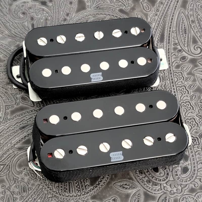 Seymour Duncan "HYPERION" Humbucker Pickup Set - Neck & Bridge - in Black! (Ibanez OEM) image 1