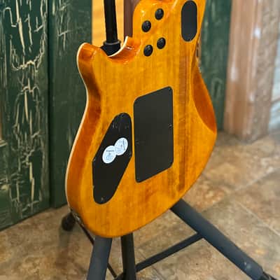 2026 EVH Wolfgang WG SS Electric Guitar Standard Baked Maple Translucent Amber image 17