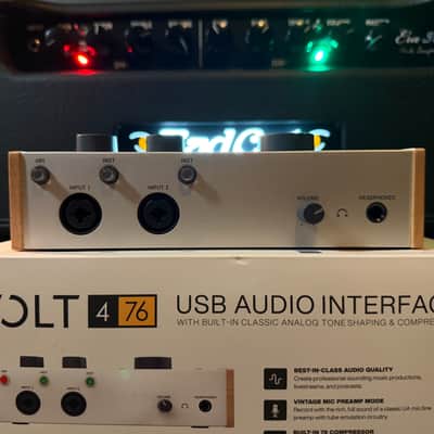 Universal Audio Volt 476 USB-C Audio Interface 2021 - Present - Tan / Gray image 6