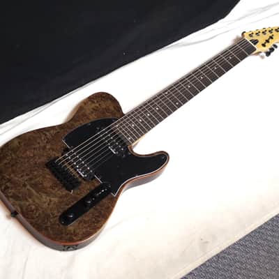 Michael Kelly 508 Black Burl 8-string electric guitar - NEW | Reverb
