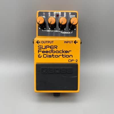 BOSS 初期型DF-2 SUPER Distortion&Feedbacker Boss DF-2 Super Feedbacker & Distortion Guitar Pedal Made in Japan
