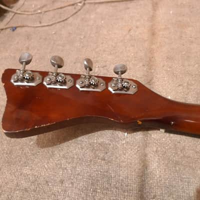 Kay Hollow Body Bass Guitar 1950's Sunburst image 11