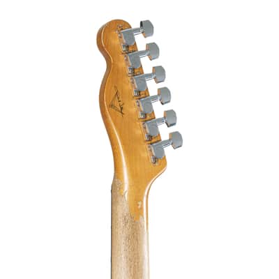 Fender Joe Strummer Telecaster Heavy Relic RW Aged Black MBPW #R141201 - Custom Electric Guitar image 5