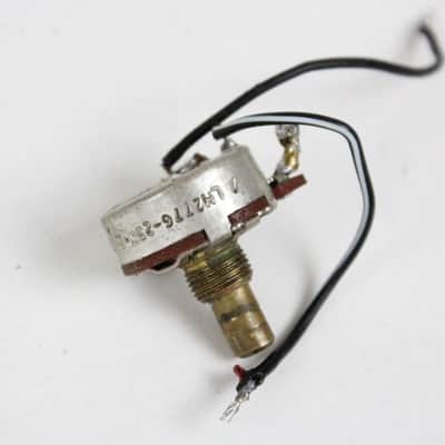 1973 Vintage Fender Jazz/Telecaster/Precision Bass 250k Short Shaft Pot Potentiometer 1970s USA image 2