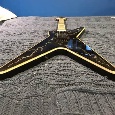 Washburn Dimebag Boogiebolt (Boogiestreet Guitars Custom Shop) 2008 Black w/ Lightning Bolt image 4