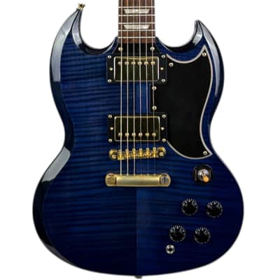 Epiphone SG LTD 2006 - Blue Flametop image 1