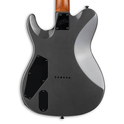 ESP LTD TH-400 Electric Guitar - Charcoal Metallic image 7