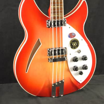 Rickenbacker 90th Anniversary 4005XC Amber FireGlo AFG image 1