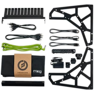Moog Sound Studio Accessory Kit with Rack, Mixer, Power Distro, Cables, and Dust Cover image 2