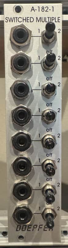 Doepfer 182-1 Switched Multiple - Silver image 1