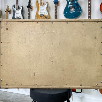 1960's Fender Blonde 1x15" Speaker Cab With JBL D130F image 4