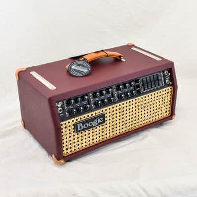 Mesa Boogie Mark VII All Tube Amplifier Head - British Cabernet, Wicker Grille image 1