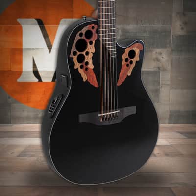 Ovation MT37-5 Mick Thomson signature 2008 black | Reverb