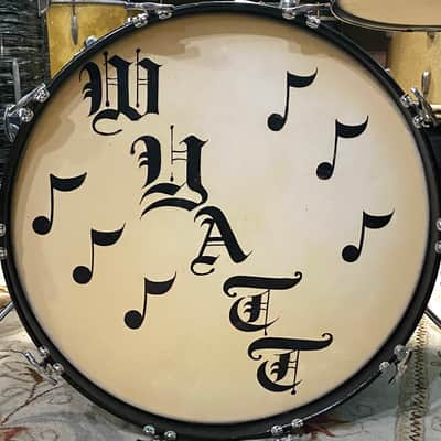Ludwig Oyster Black Pearl 3-Piece Set - Super Classic - Very Good Condition - We Ship Fast! image 6