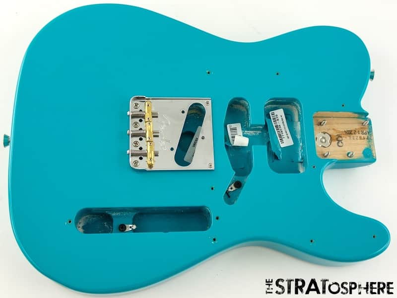Fender American Professional II Telecaster BODY & HARDWARE, Tele Miami Blue image 1