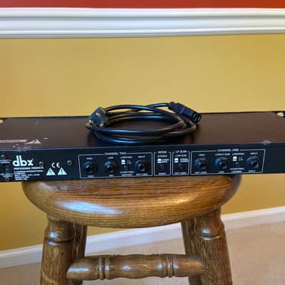 dbx 223 Project 1 Stereo 2-Way / Mono 3-Way Crossover 1990s - Black image 3