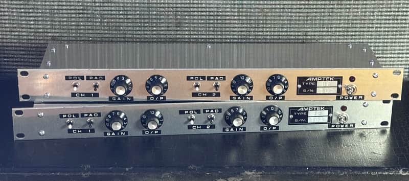 AMPTEK GE Pre - 1960s General Electric Germanium Console Dual Preamp - JapaNEVE Input Transformers, Tung Sol Transistors image 1
