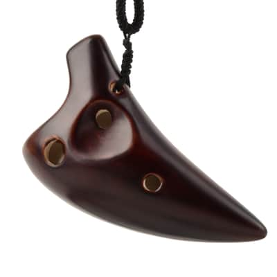 Songbird Ocarina Baby DragonTooth 6 Hole Ocarina Strawfire Dragon Tooth image 3