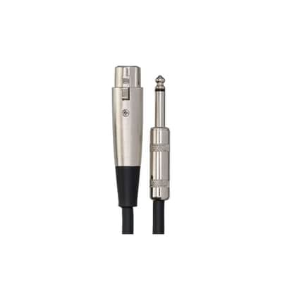 Hosa MCH-110 Hi-Z Microphone Cable XLR3F to 1/4" TS 10 ft image 3
