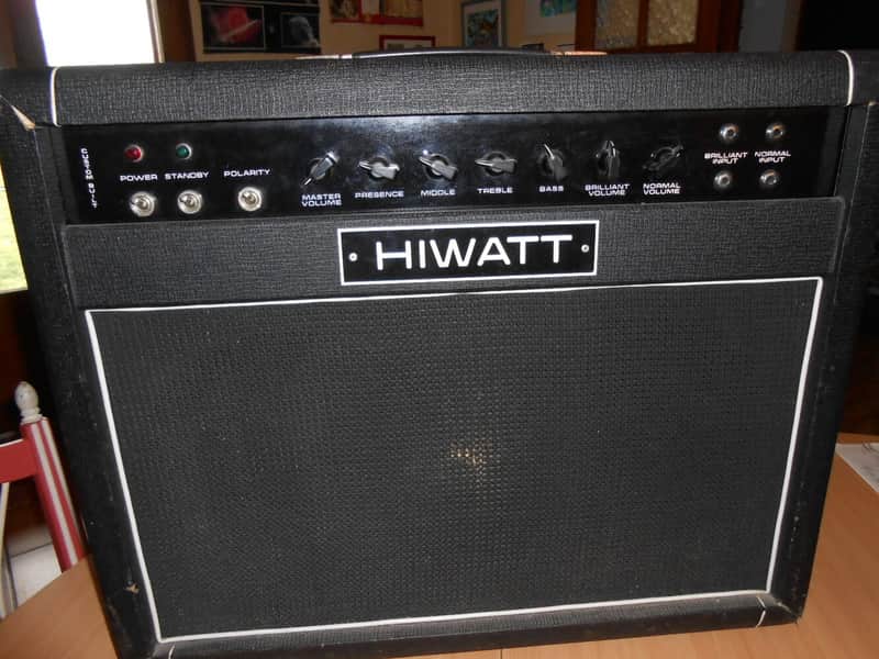 Hiwatt Custom SA 212 début années 70 - Black image 1
