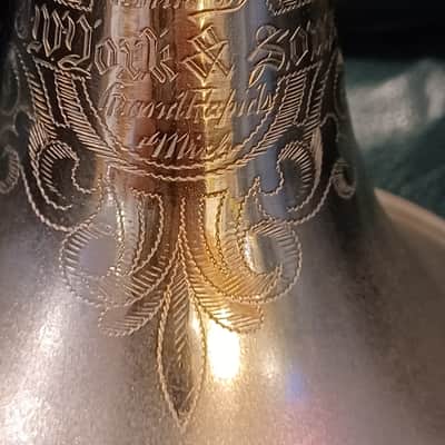 J.W. York & Sons cornet 1903 - silver image 13